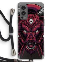 Hell Hound and Serpents: OnePlus Nord 2 5G Transparant Hoesje met koord