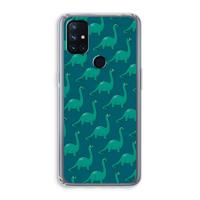 Diplodocus: OnePlus Nord N10 5G Transparant Hoesje - thumbnail