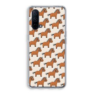 Pony: OnePlus Nord CE 5G Transparant Hoesje