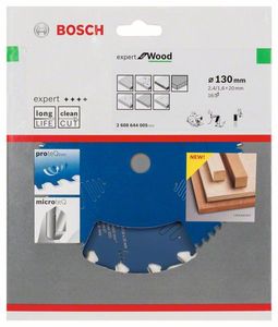 Bosch Accessoires Cirkelzaagblad expert for Wood 130x20x2.4/1.6x16 T - 2608644005