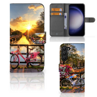 Samsung Galaxy S23 Plus Flip Cover Amsterdamse Grachten