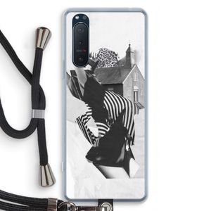House: Sony Xperia 5 II Transparant Hoesje met koord