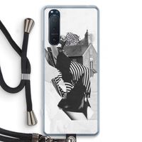 House: Sony Xperia 5 II Transparant Hoesje met koord