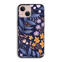 Flowers with blue leaves: iPhone 13 Biologisch afbreekbaar hoesje