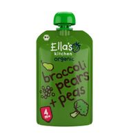 Broccoli pears and peas 4+ maanden bio