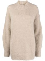 ISABEL MARANT pull en mohair mélangé - Tons neutres