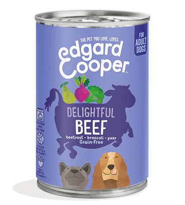Edgard & Cooper Rund hond natvoer blik 400 gram