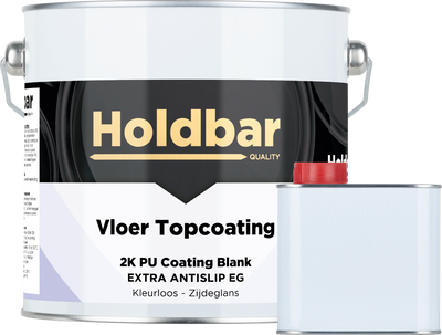 Holdbar Vloer Topcoating Extra Antislip (Extra Grof) Zijdeglans 2,5 kg