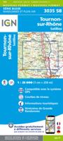 Wandelkaart - Topografische kaart 3035 SB - Serie Bleue Tounon-sur-Rhône - Satillieu | IGN - Institut Géographique National