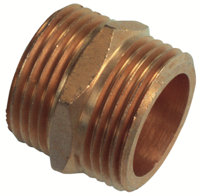 Cornat Messing Dubbele Nippel 1 1/4 - FLOR92760