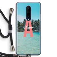 Pacific Dream: OnePlus 7 Pro Transparant Hoesje met koord