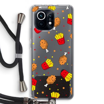 Chicken 'n Fries: Xiaomi Mi 11 Transparant Hoesje met koord