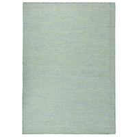 Buitenkleed platgeweven 200x280 cm turquoise