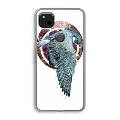 Golden Falcon: Google Pixel 4a Transparant Hoesje