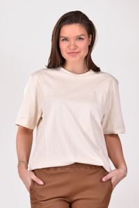 Ami Paris t-shirt Tonal Big ADC UTS002.726 creme