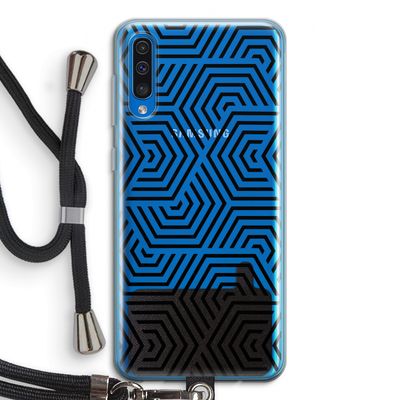 Magic pattern: Samsung Galaxy A50 Transparant Hoesje met koord