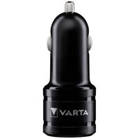 Varta Car Charger 2xUSB USB-oplader 17 W 2x USB-A Zwart Auto