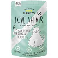 Hardys Love Affair kalf en kalkoen natvoer kat (zakjes) 48 x 100 g Hardys Love Affair kalf en kalkoen natvoer kat (zakjes) 48 x 100 g