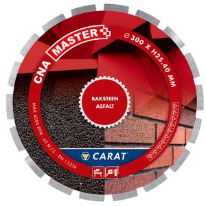 Carat DIAMANTZAAG BAKSTEEN Ø450x25,40MM, CNA MASTER - CNAM450400 - CNAM450400