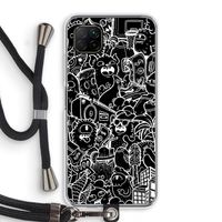 Vexx Black City : Huawei P40 Lite Transparant Hoesje met koord
