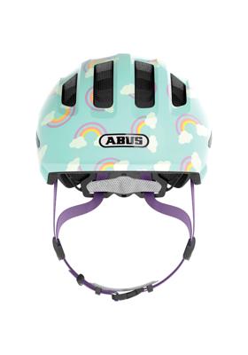 Abus helm smiley 3.0 led blue rainbow m 50-55cm