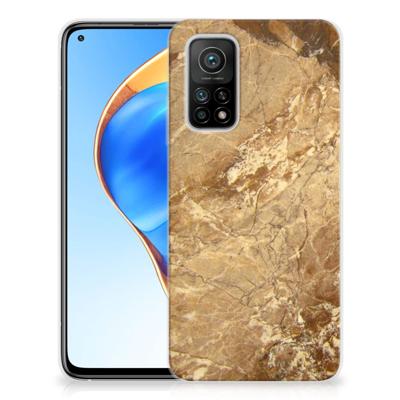 Xiaomi Mi 10T | 10T Pro | TPU | Siliconen hoesje | Marmer Creme