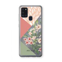 Sweet heaven geometrics: Samsung Galaxy A21s Transparant Hoesje