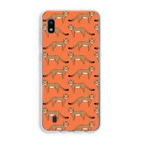 Cheetah: Samsung Galaxy A10 Transparant Hoesje