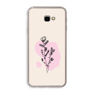 Roses are red: Samsung Galaxy J4 Plus Transparant Hoesje