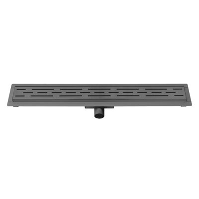 Best Design Douchegoot Moya Met Flens 80x7x6.7 cm Gunmetal