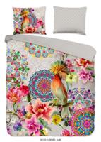 HIP Dekbedovertrek "mandala's, bloemen en een vogel" - Multi - (140x200/220 cm) - Katoen Satijn