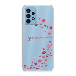 Kusjes: Samsung Galaxy A52 Transparant Hoesje
