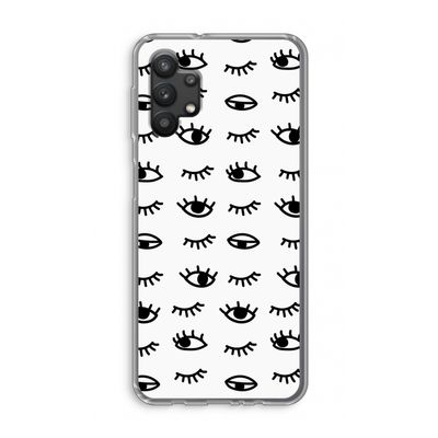 Eye pattern #2: Samsung Galaxy A32 5G Transparant Hoesje