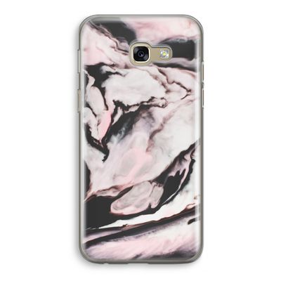 Roze stroom: Samsung Galaxy A5 (2017) Transparant Hoesje