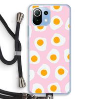 Dancing eggs: Xiaomi Mi 11 Lite Transparant Hoesje met koord