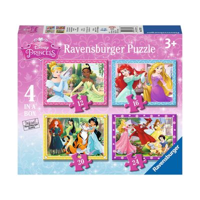 Ravensburger - prinses puzzel 4in1