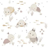 Cristiana Masi Happy Behang met schildpadjes - 14850