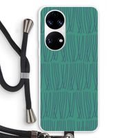 Swirls: Huawei P50 Transparant Hoesje met koord