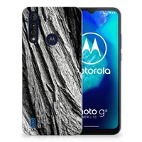 Bumper Hoesje Motorola Moto G8 Power Lite Boomschors Grijs - thumbnail