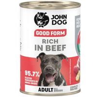 JOHN DOG Good form Rich in beef - natvoer voor honden - 400g