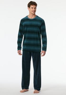 Schiesser Schiesser Pyjama Long jeans 182023 48/S