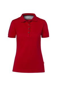 Hakro 214 COTTON TEC® Women's polo shirt - Red - M