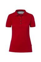 Hakro 214 COTTON TEC® Women's polo shirt - Red - M - thumbnail