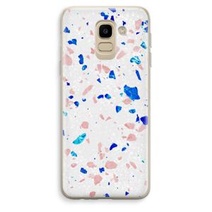 Terrazzo N°6: Samsung Galaxy J6 (2018) Transparant Hoesje
