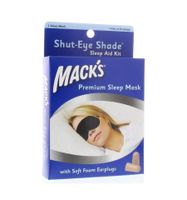 Shut eye shade sleep mask