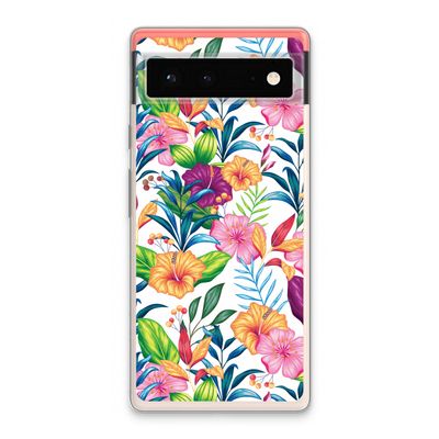 Tropisch 2: Google Pixel 6 Transparant Hoesje