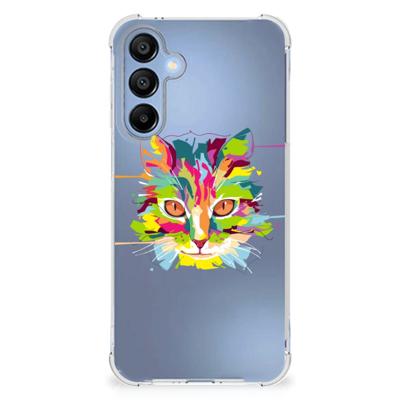 Samsung Galaxy A16 Stevig | Bumper Hoesje | Cat Color