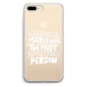 The prettiest: iPhone 7 Plus Transparant Hoesje