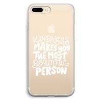 The prettiest: iPhone 7 Plus Transparant Hoesje