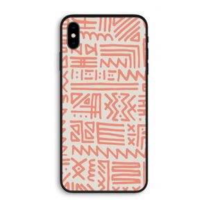 Marrakech Pink: iPhone XS Max Biologisch afbreekbaar hoesje